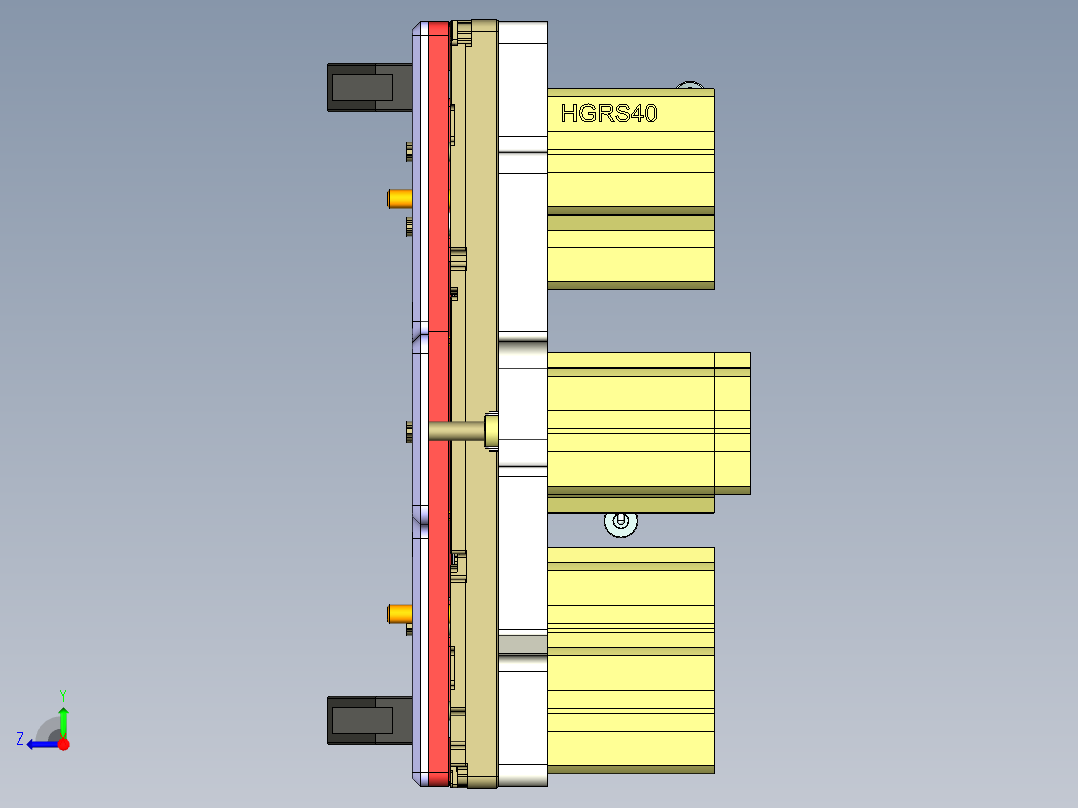 EDB41-C-笔记本CNC工装夹具三维模型CNC8-191113右视图