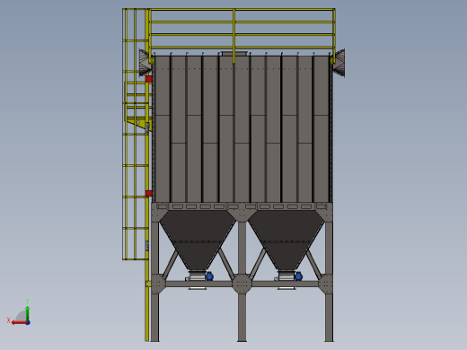 200袋-拼装除尘器后视缩略图