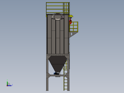 200袋-拼装除尘器左视缩略图