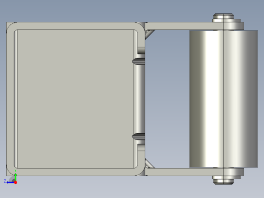 流利条定位器40C-带轮止动接头1右视缩略图