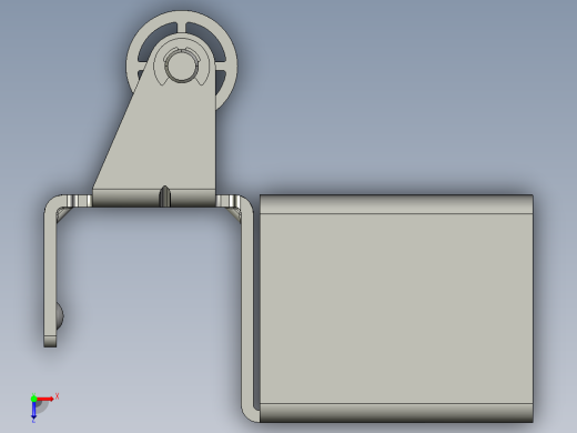 流利条定位器40C-带轮止动接头1俯视缩略图