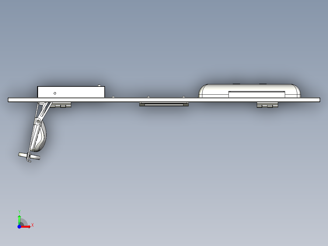 键鼠控制门系统前视图