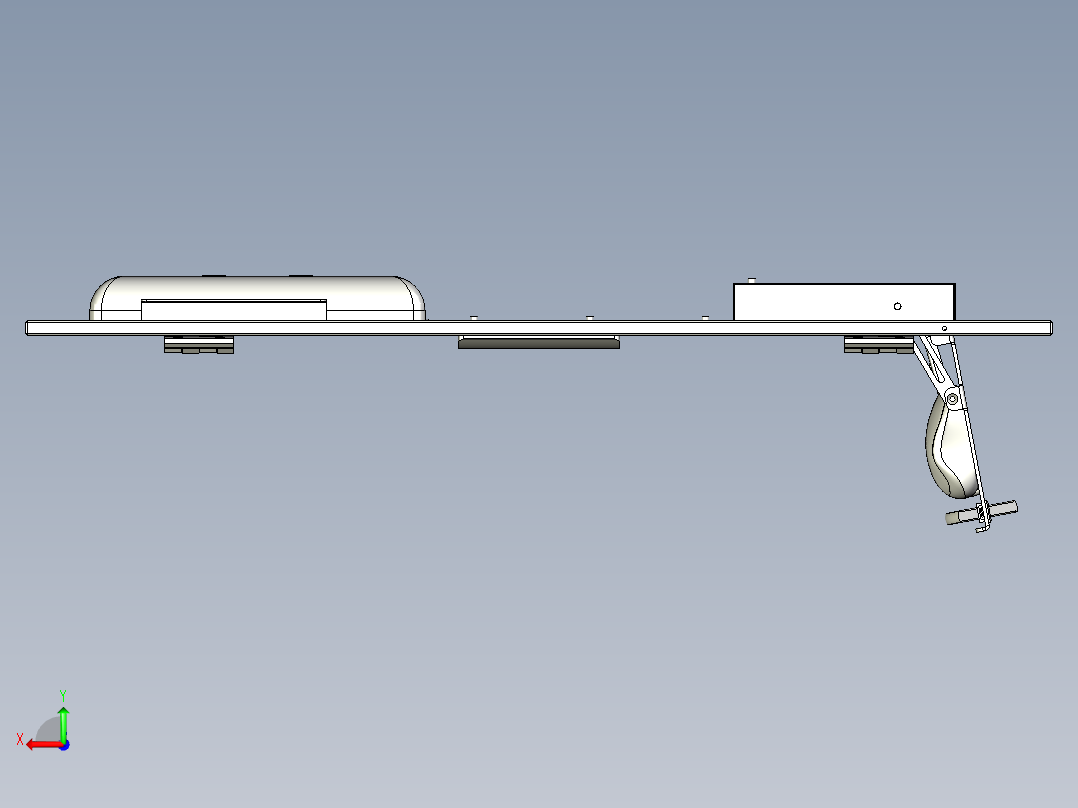 键鼠控制门系统后视图