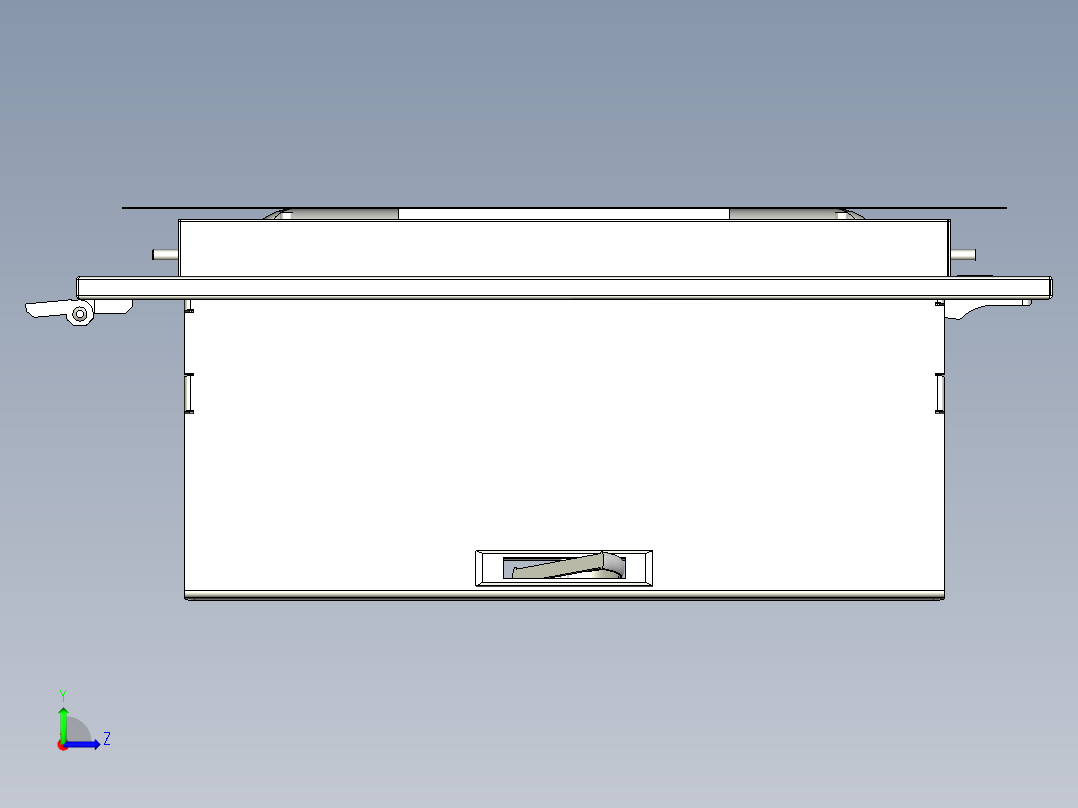 键鼠控制门系统左视图