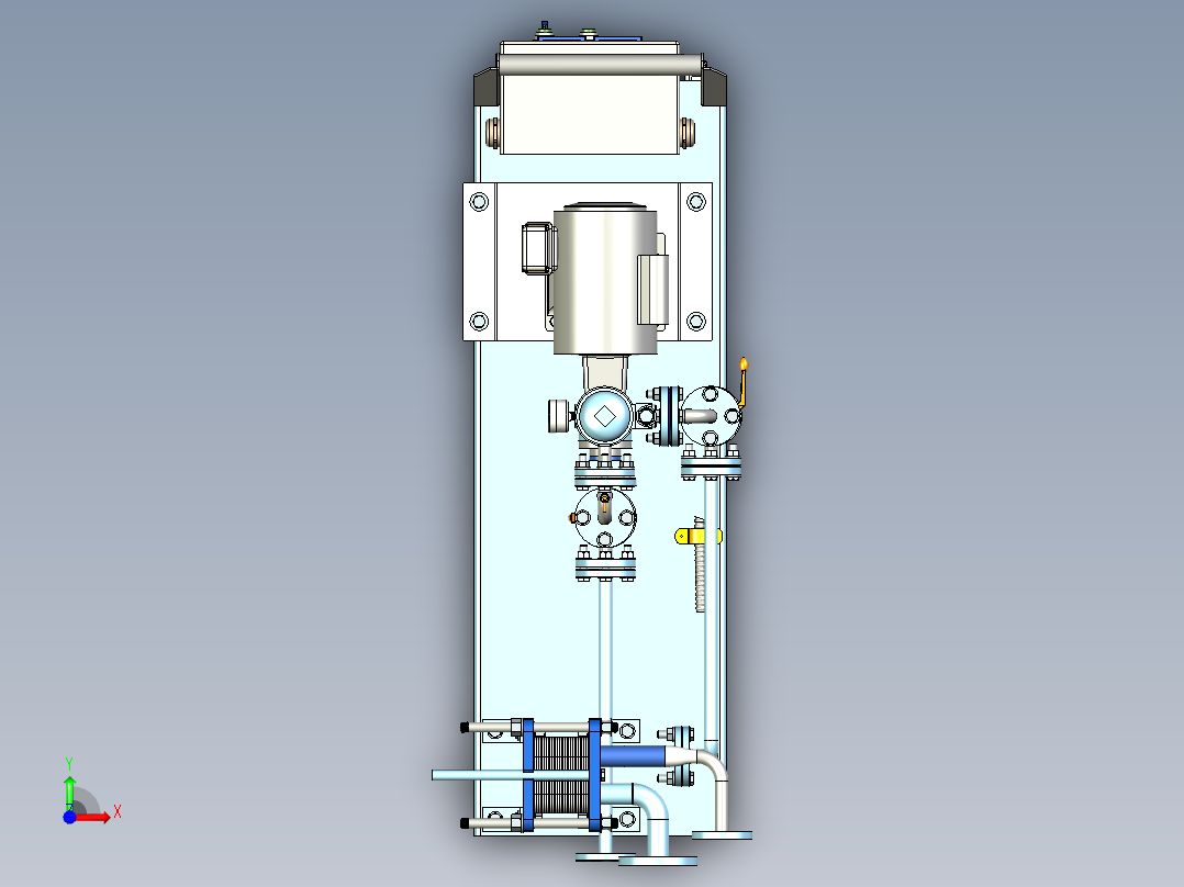B2004747-冷却装置前视图