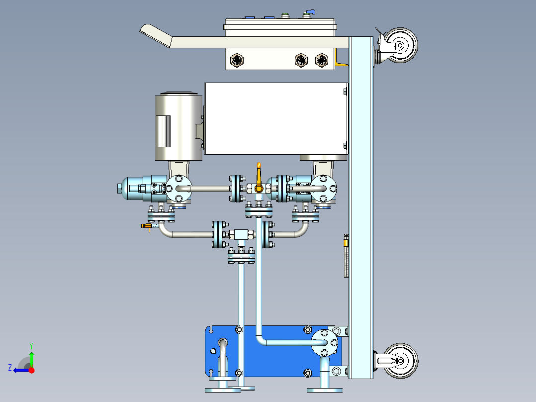 B2004747-冷却装置右视图