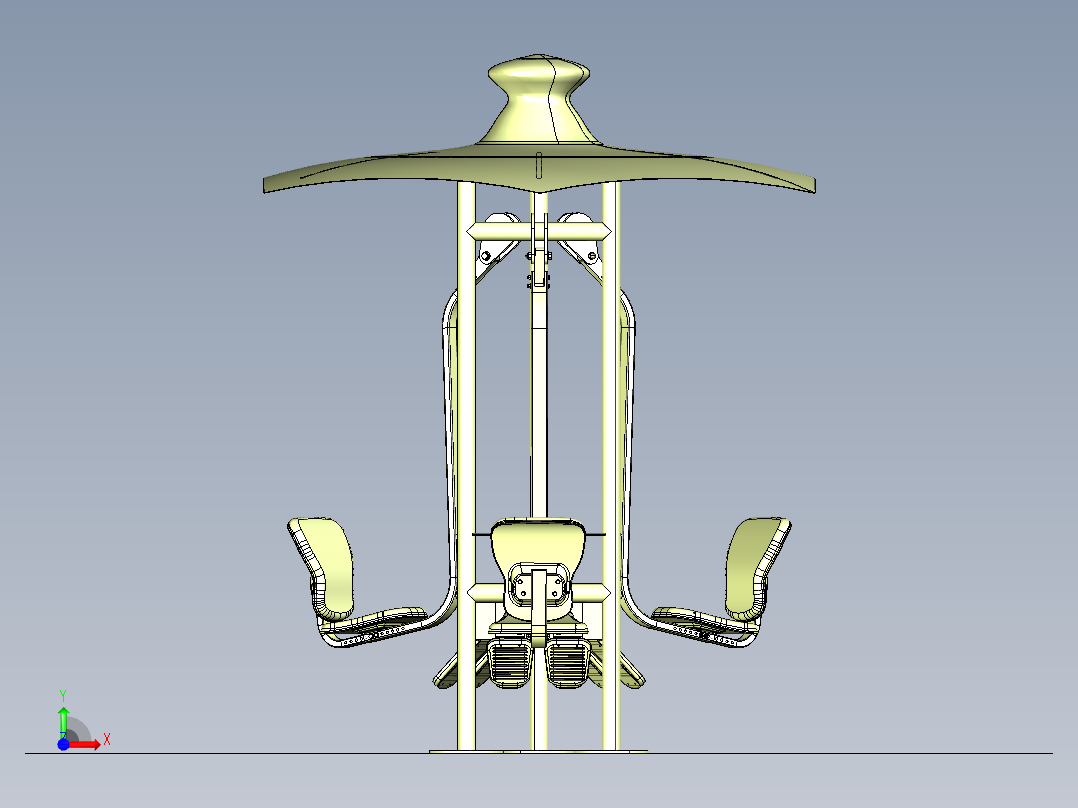 健身器材(55)前视图