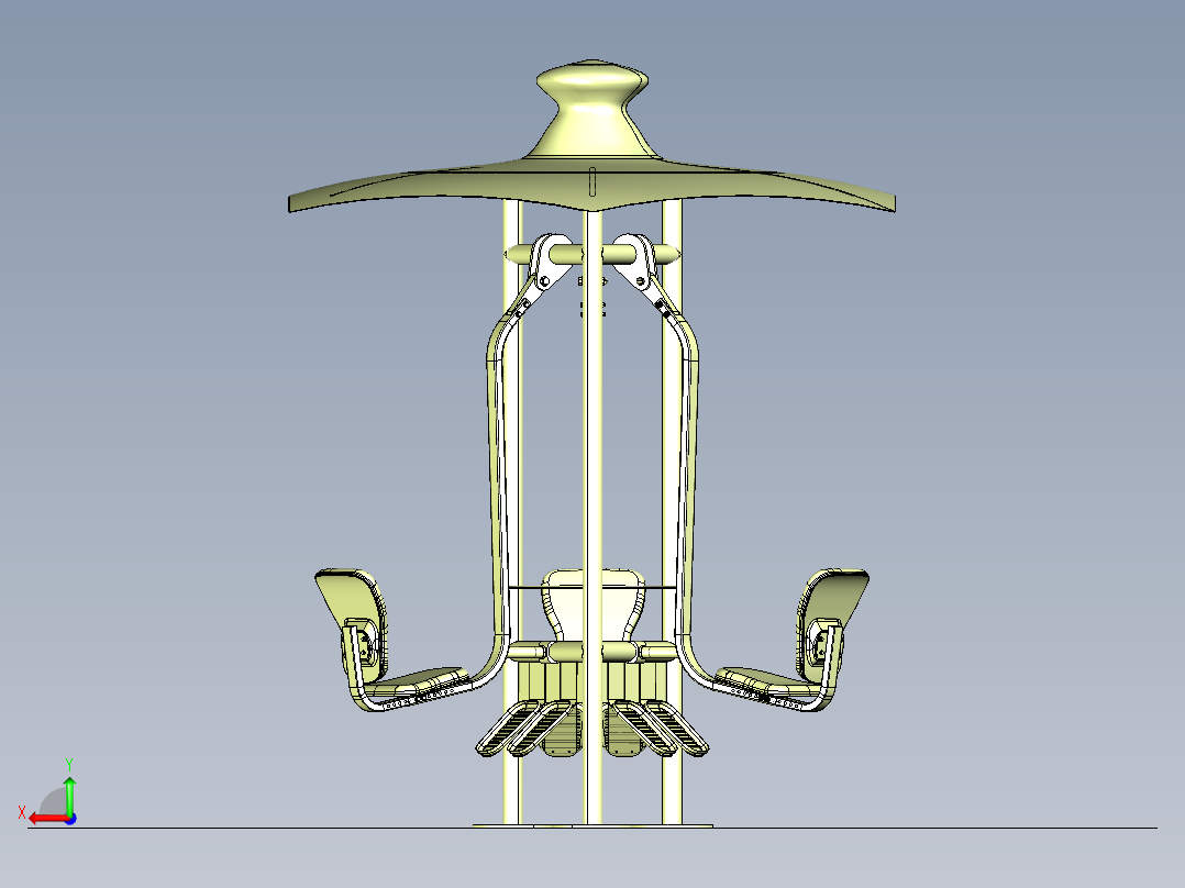 健身器材(55)后视图