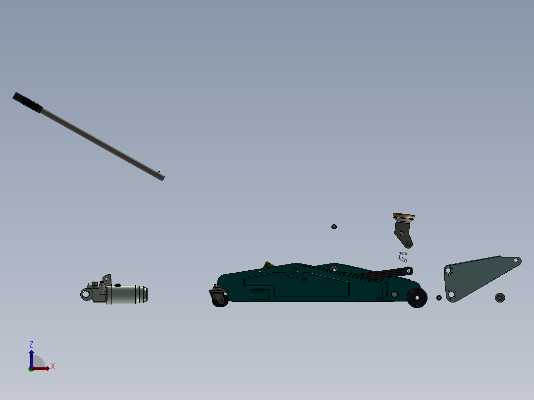千斤顶(9)前视图