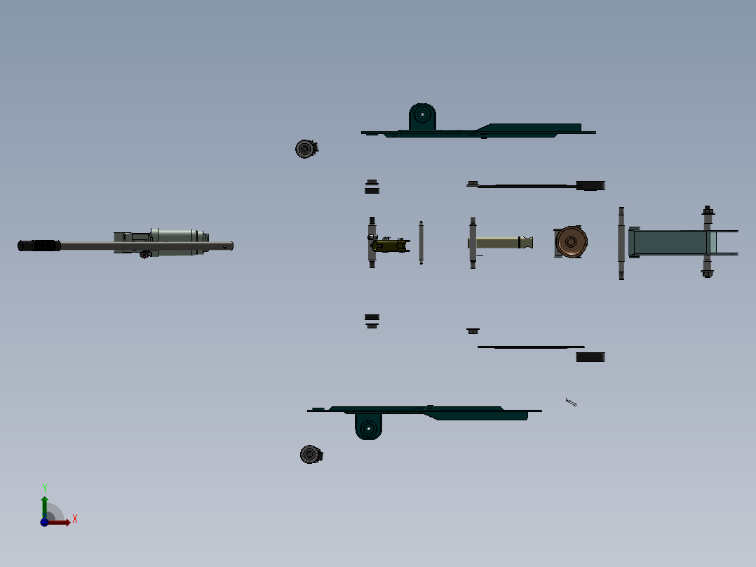 千斤顶(9)俯视图