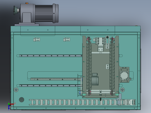 倍速链横移机构俯视缩略图