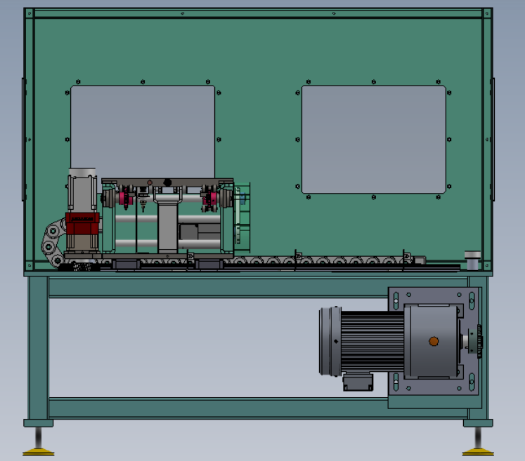 倍速链横移机构