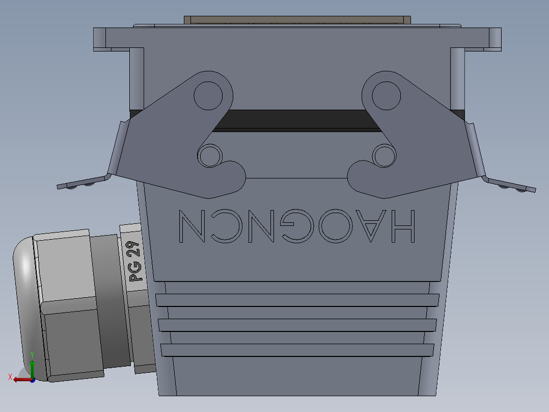 接插件(48)后视图