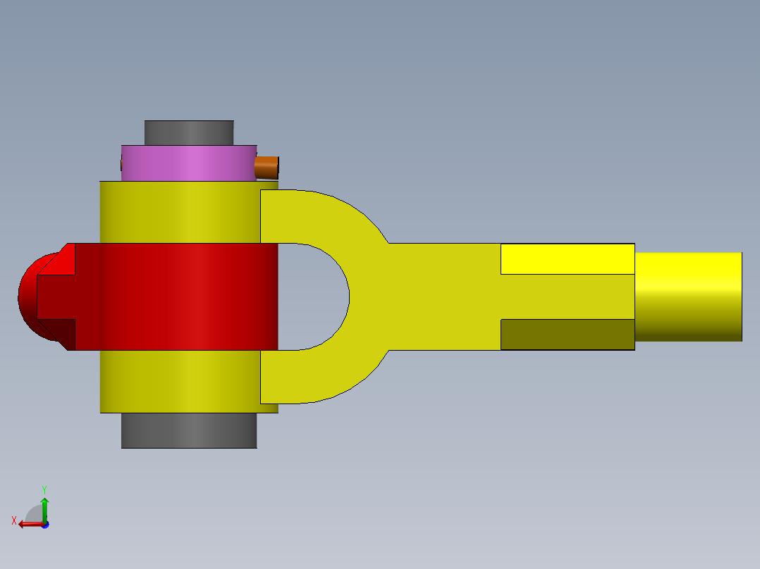 如何在 Solidworks 中制作指节接头所有零件和装配完整视频后视图