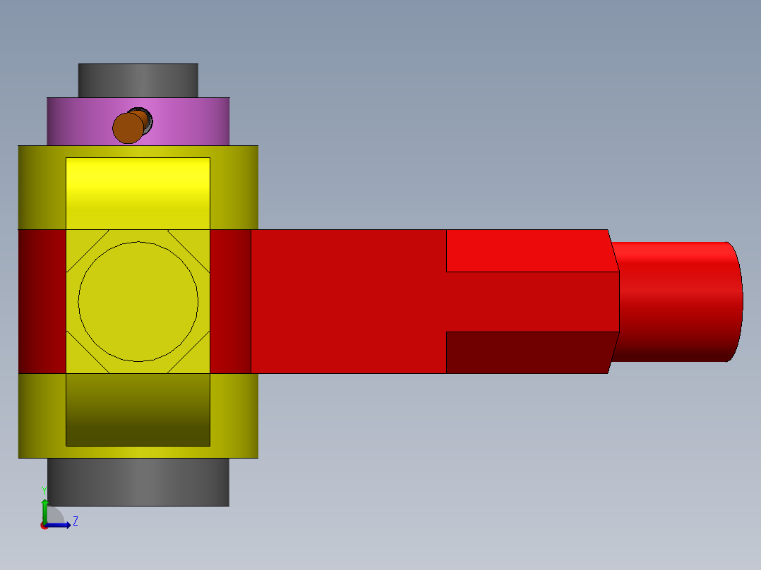 如何在 Solidworks 中制作指节接头所有零件和装配完整视频左视图