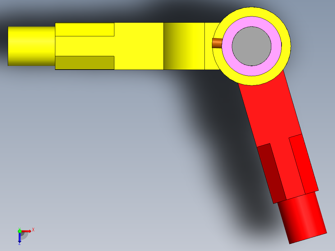 如何在 Solidworks 中制作指节接头所有零件和装配完整视频俯视图