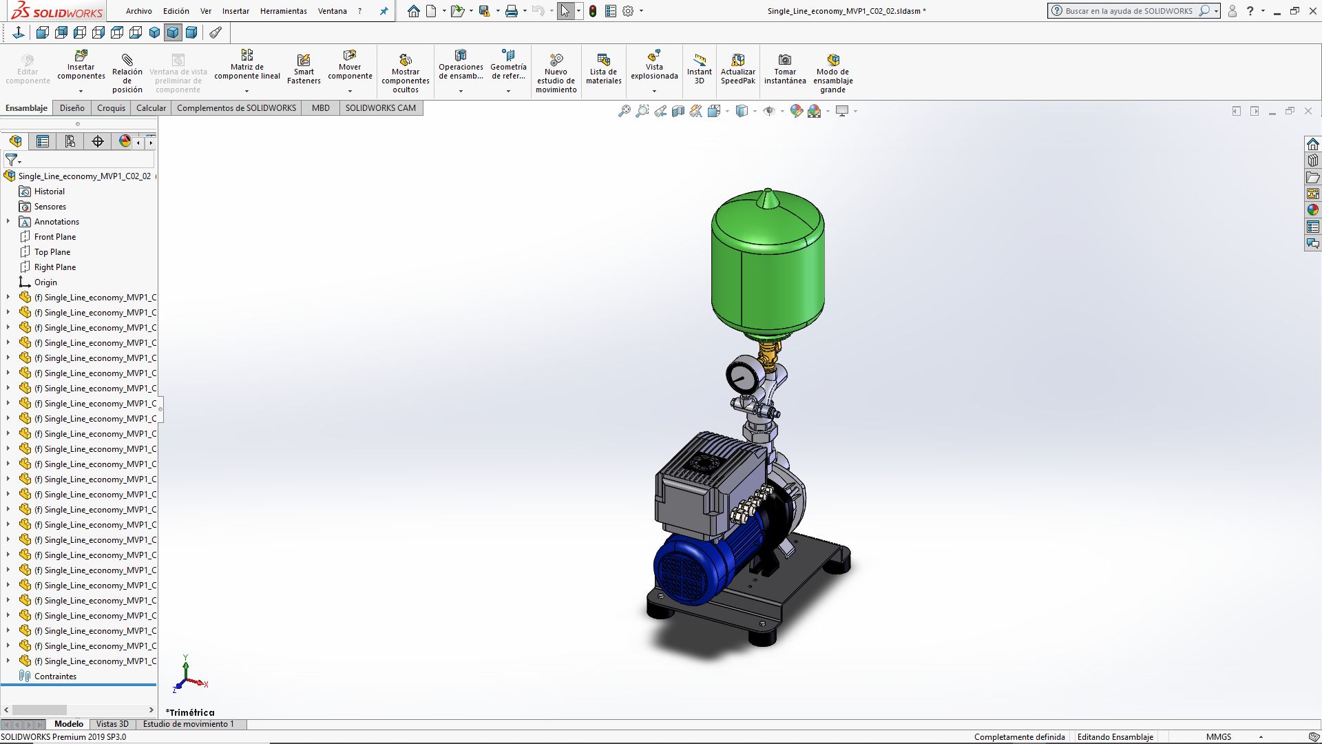 液压单元 MVP1C0202