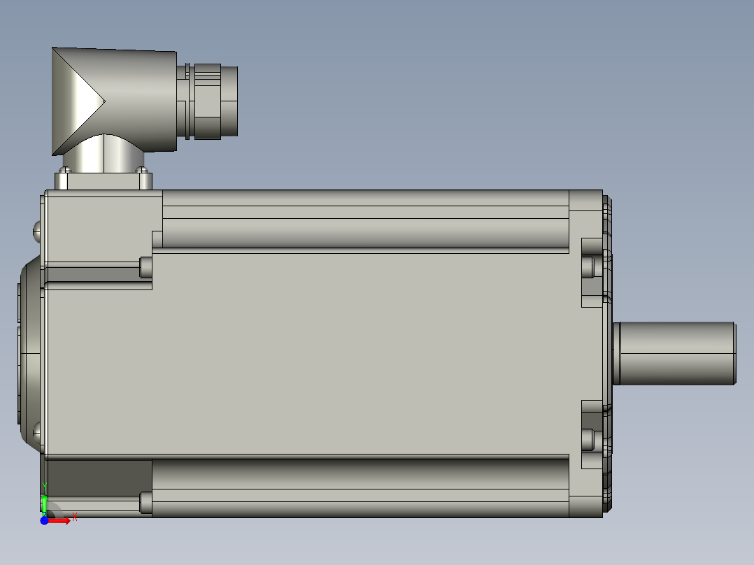 Rockwell罗克韦尔伺服电机MPL-B430P前视图
