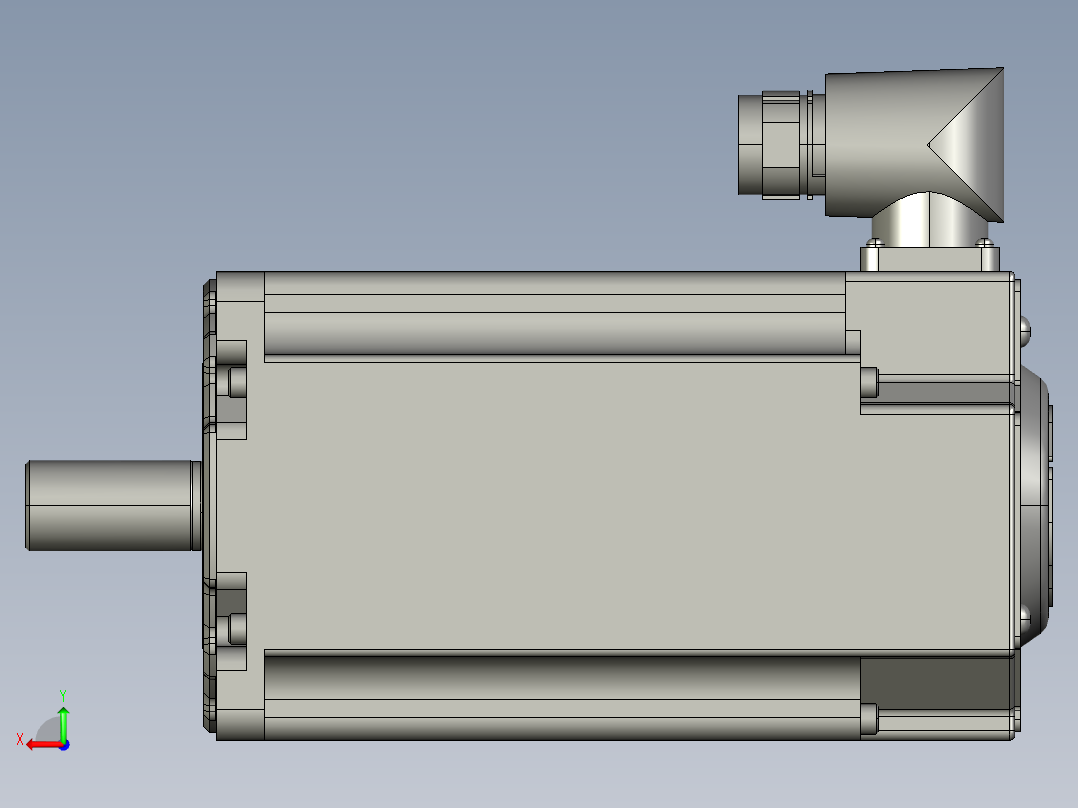 Rockwell罗克韦尔伺服电机MPL-B430P后视图