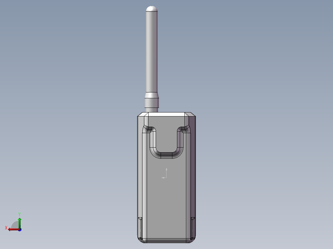 MIFI手持终端后视图