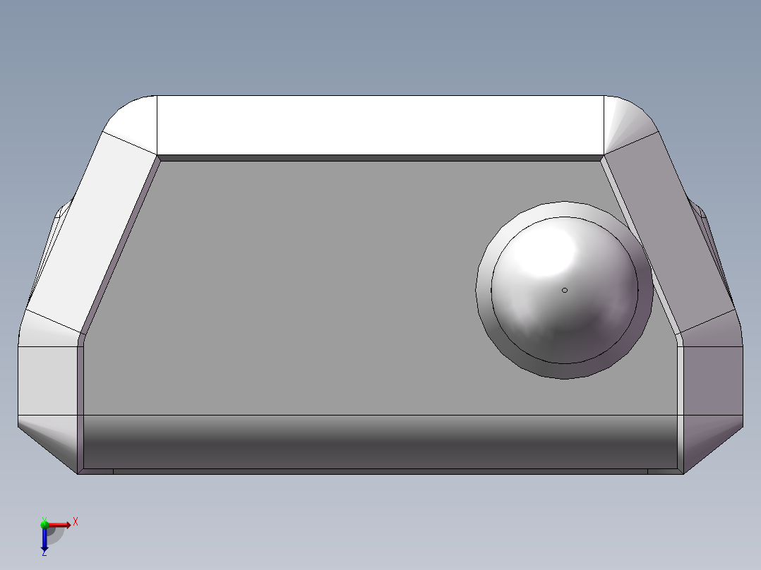 MIFI手持终端俯视图