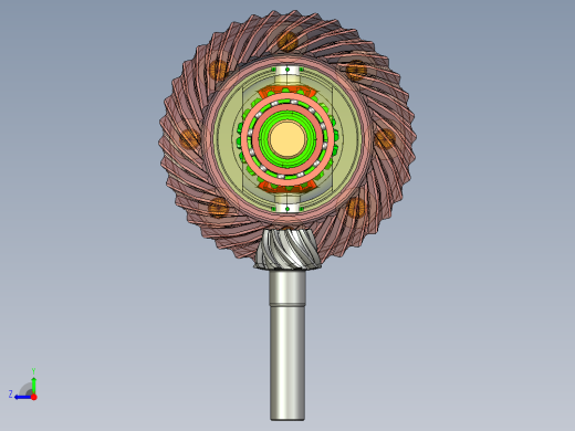 差速器减速器右视缩略图