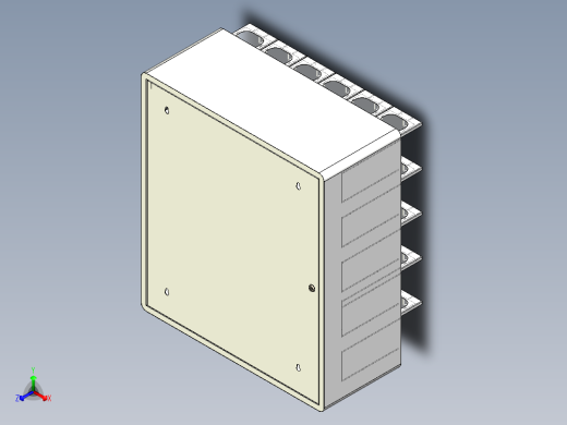 壁挂格口售卖机