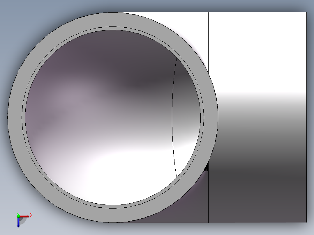 90_ELBOW_DN150_PN10_U-PVC俯视图