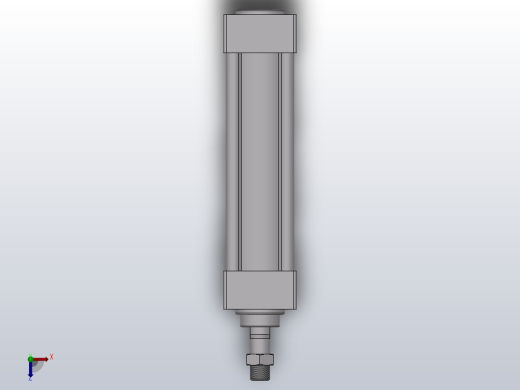 JSI系列标准气缸[JSI40125S]俯视缩略图