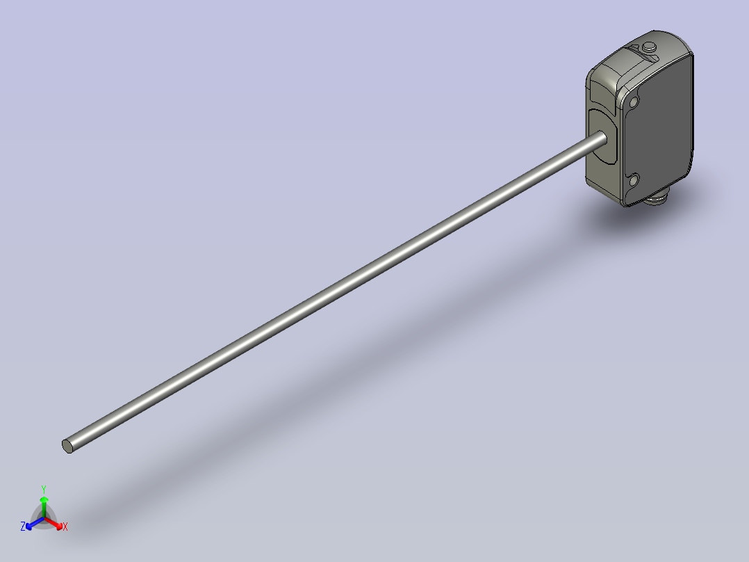 颜色传感器LR-ZB100CN_100CP_250CN_250CP_100C3P_250C3P正等轴测图