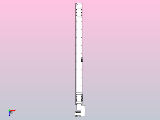 皮带直线轴双滑块型TPA-GCBS-80-P60-L450-QR-M20-N3俯视缩略图