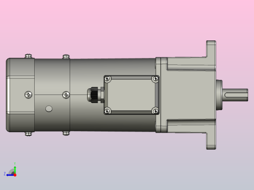 交流减速机5RK90GU-CMFT(5GU3K-200K)右视缩略图