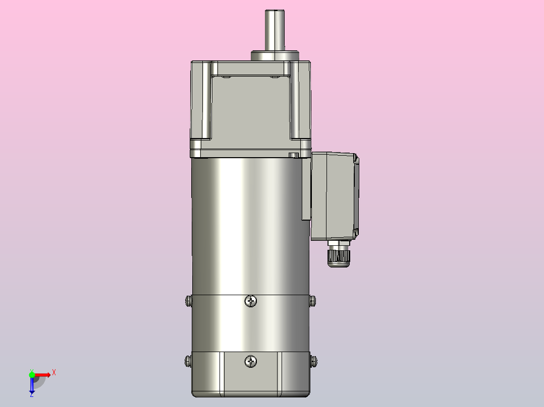 交流减速机5RK90GU-CMFT(5GU3K-200K)俯视图