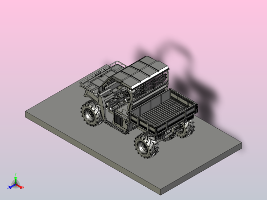 山猫4×4全地形车总装