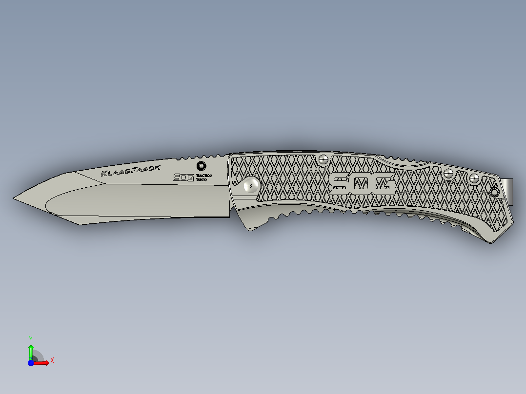 SOG Tanto（我的小刀前视图