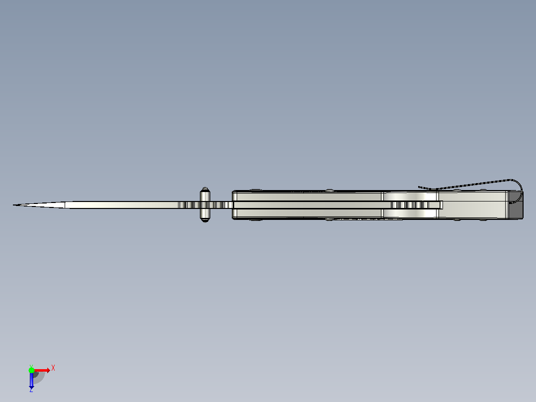 SOG Tanto（我的小刀俯视图