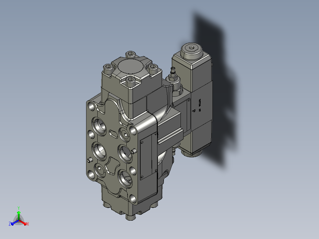 伊顿液压元件DG5V-8-H-C-2-M-U-10-AC-ROCK主视图