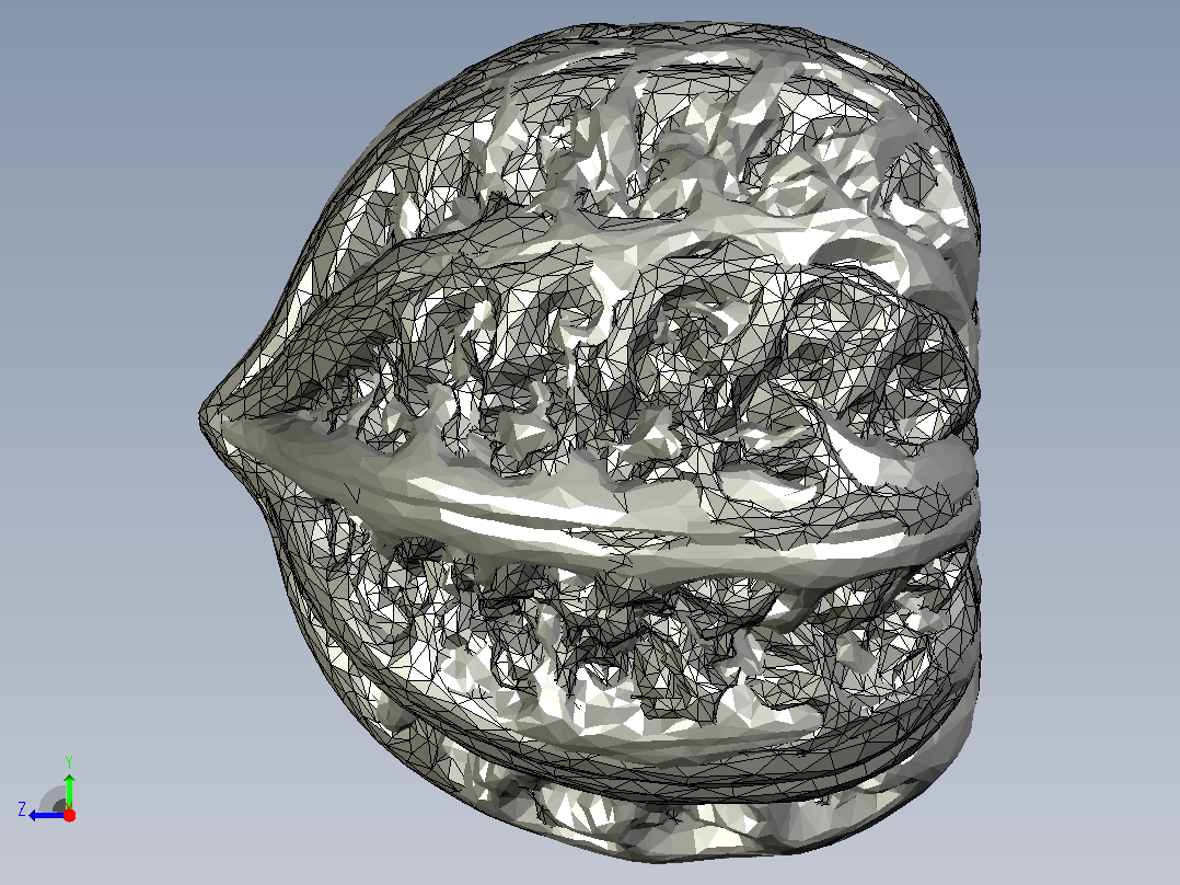 九棱至尊核桃_stls右视图