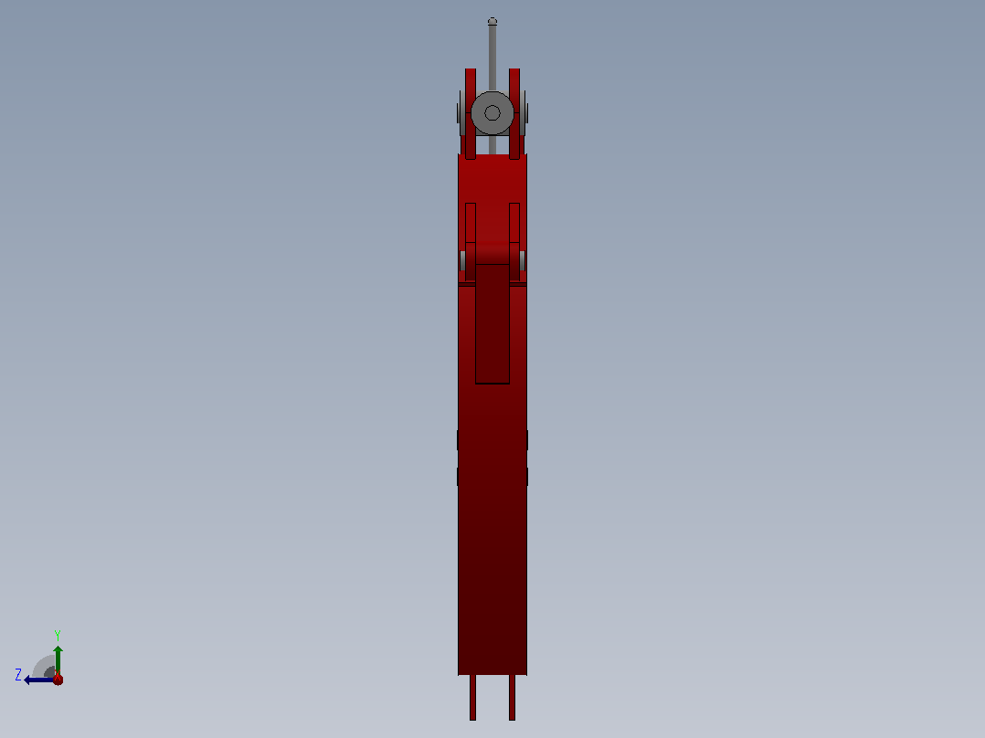 BB-MMU系列带式制动器_BB1300-300MMU右视图