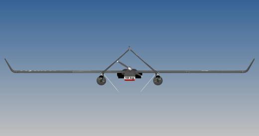 带氢动力电池的 VTOL 无人机缩略图