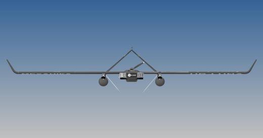 带氢动力电池的 VTOL 无人机缩略图