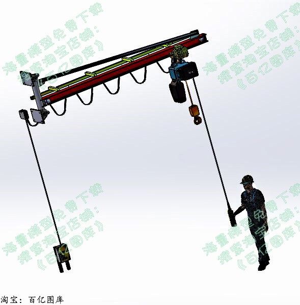 旋转壁挂式起重机-500kg SW STP