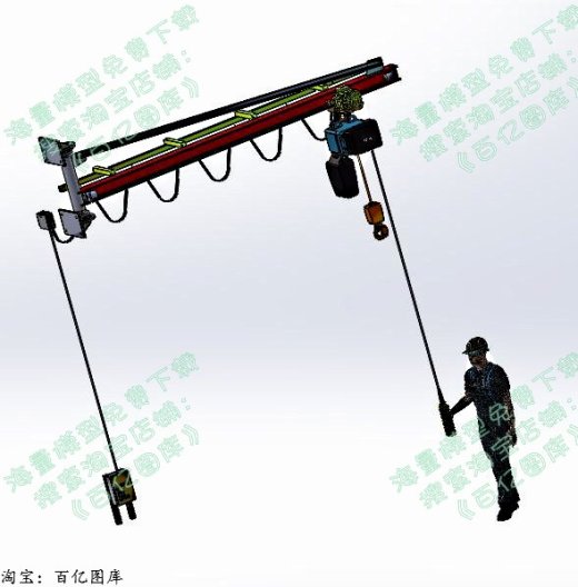 旋转壁挂式起重机-500kg SW STP缩略图