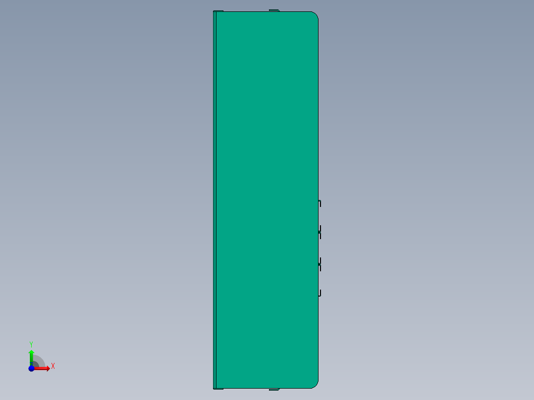 clamp set铣床用螺柱夹具step前视图