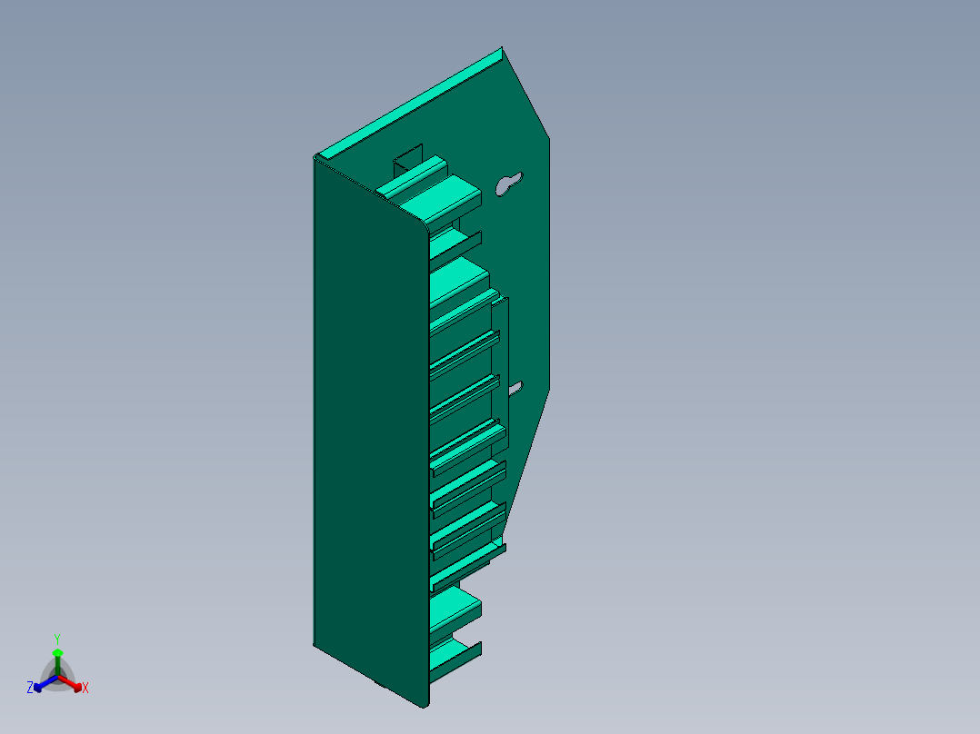 clamp set铣床用螺柱夹具step正等轴测图