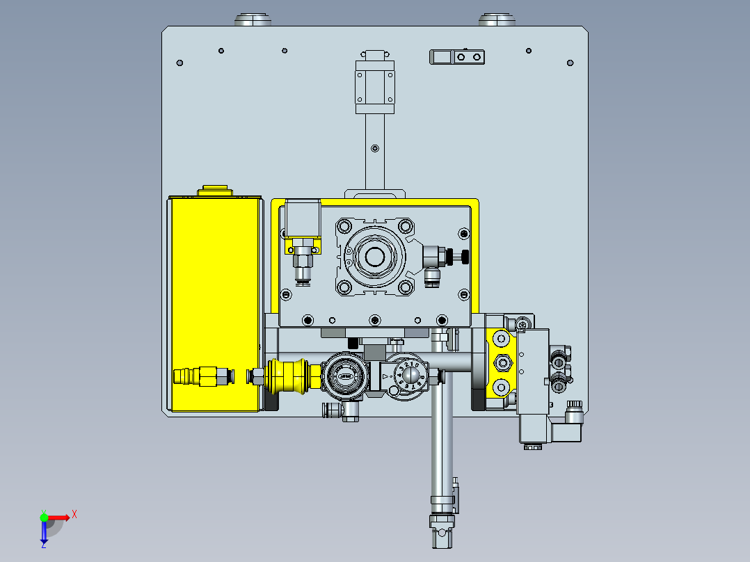 切金属线夹具cero俯视图