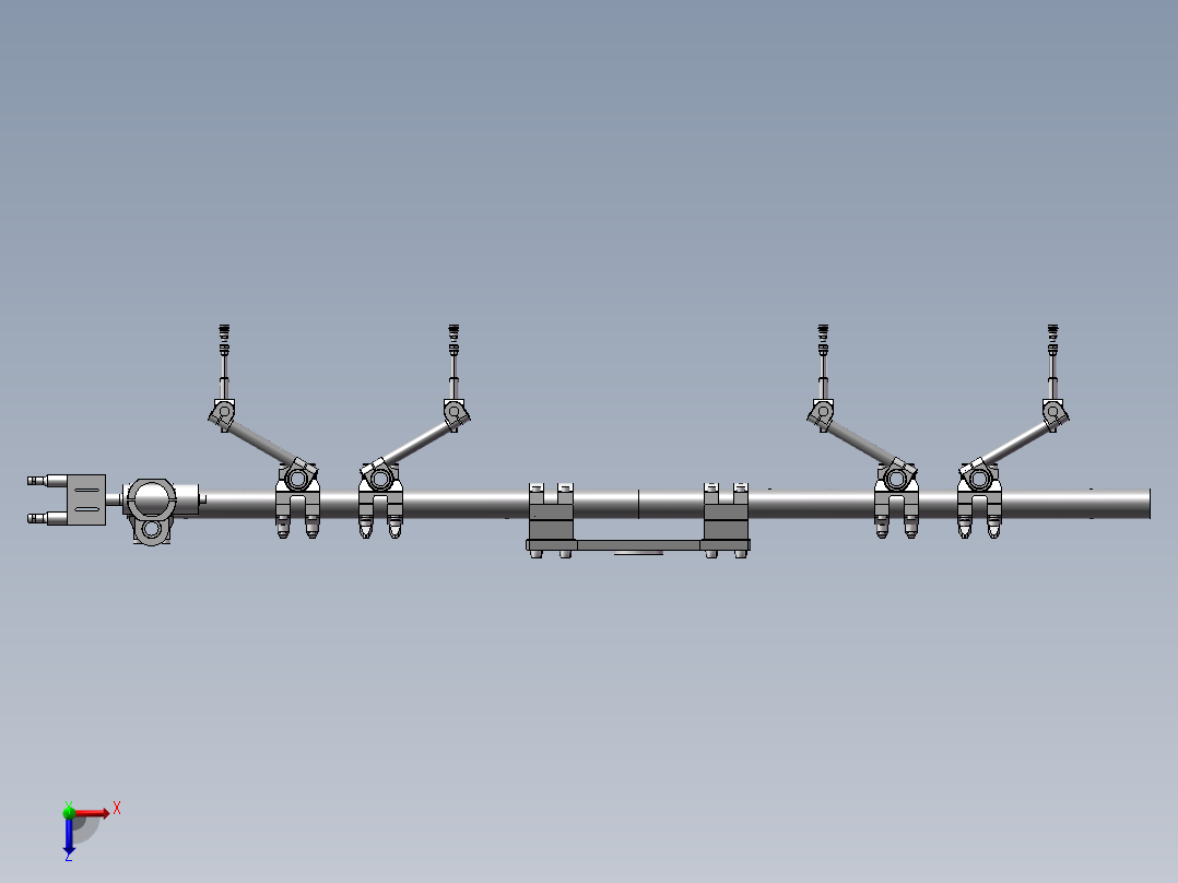 变距吸盘夹具sw20俯视图