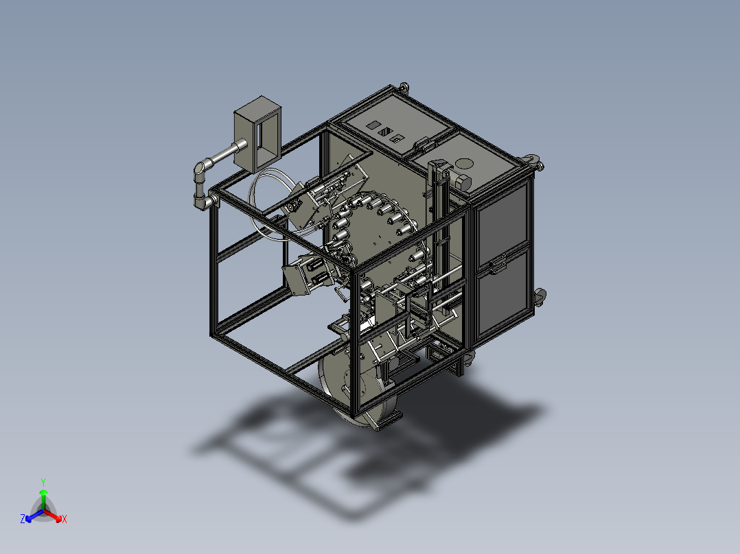 双工位自动活塞组装机