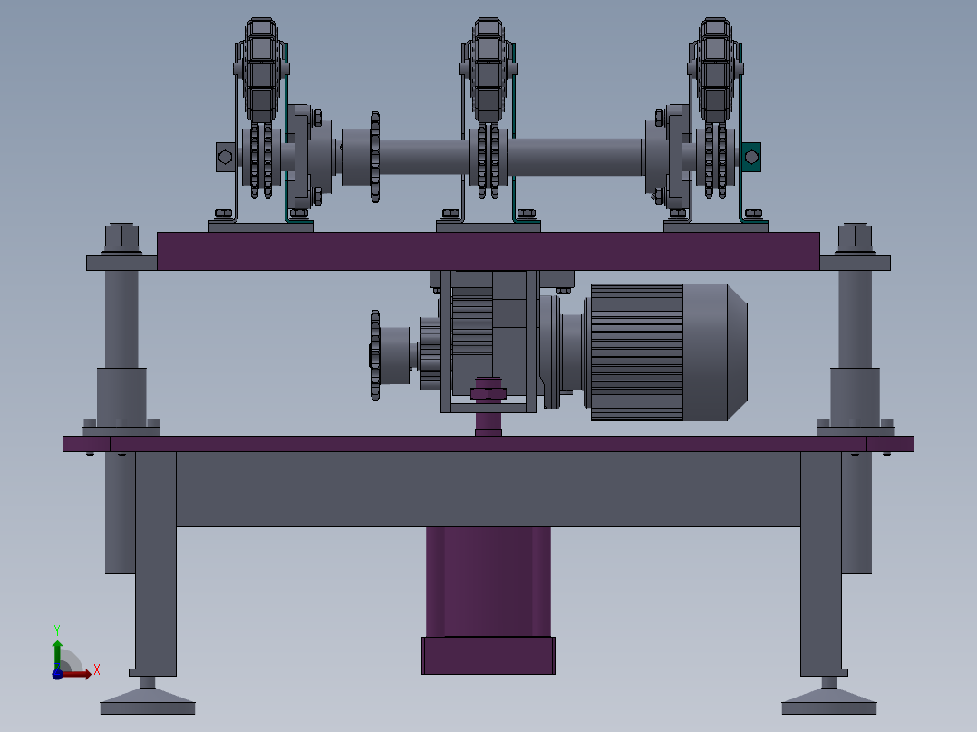 G880 顶升移载机前视图