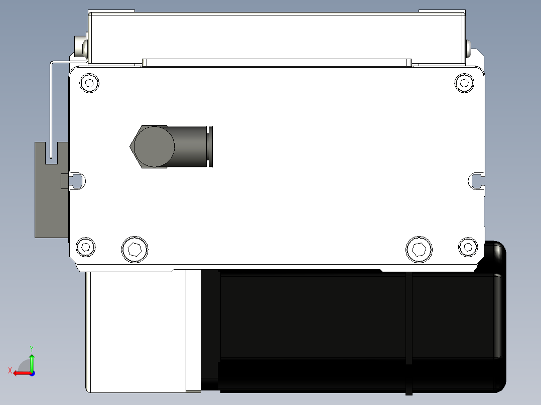 Toyo东佑达直线模组-ECB17-1200-RD后视图